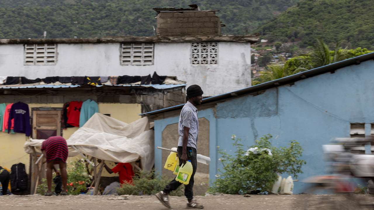 Daily life in Cap-Haitien, following the installation of the Haiti transitional government in Port-au-Prince