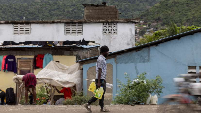 Daily life in Cap-Haitien, following the installation of the Haiti transitional government in Port-au-Prince