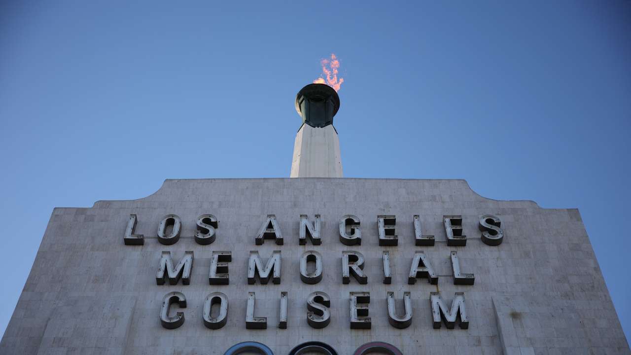 LA28 officials speak to the media