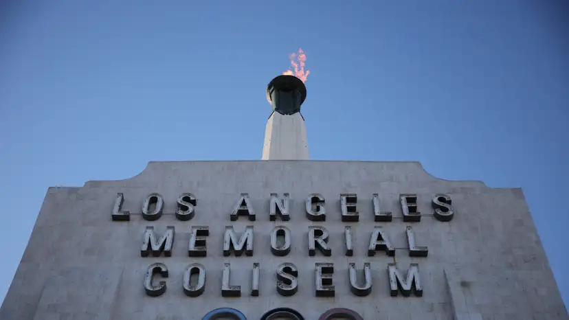 LA28 officials speak to the media