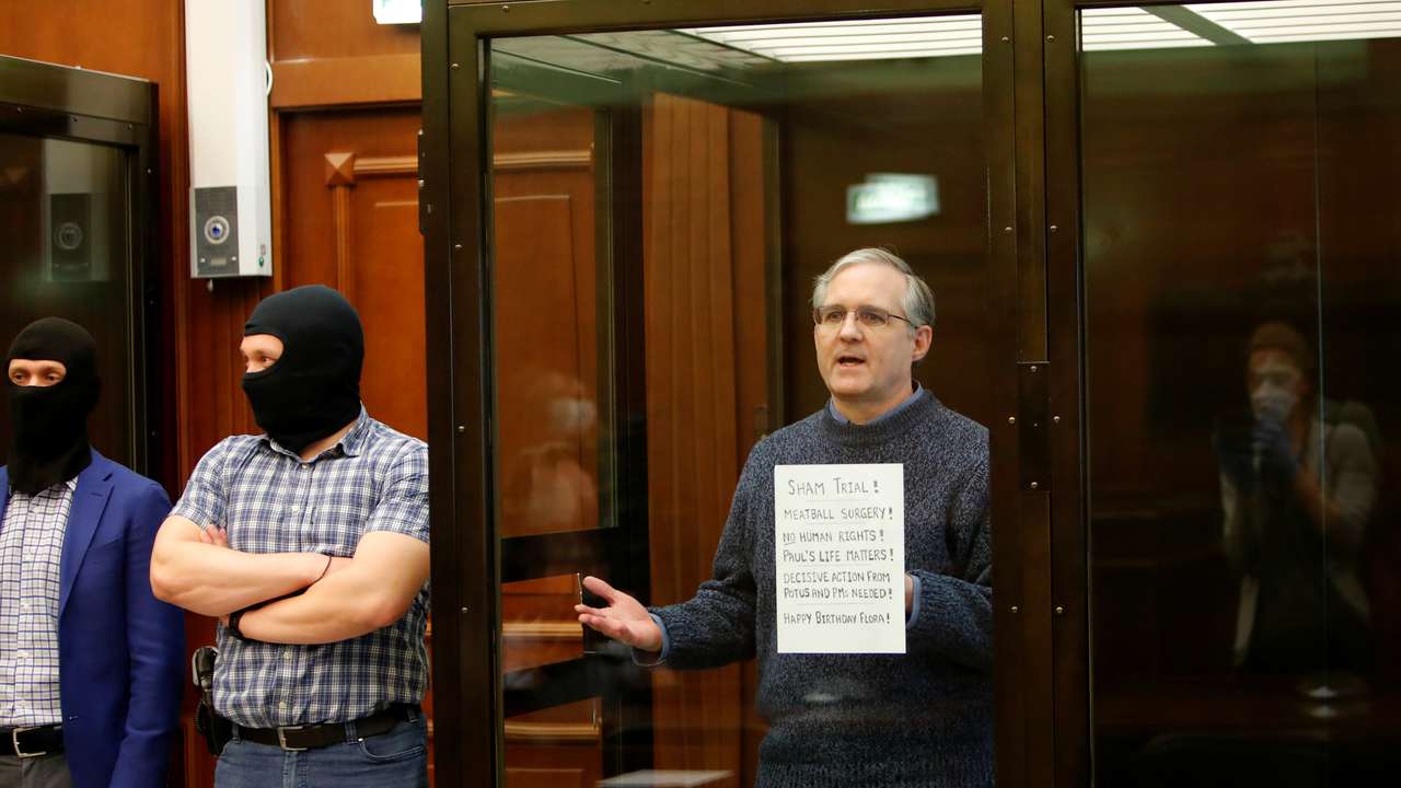 Verdict hearing of former U.S. Marine Paul Whelan, who was detained and accused of espionage, in Moscow
