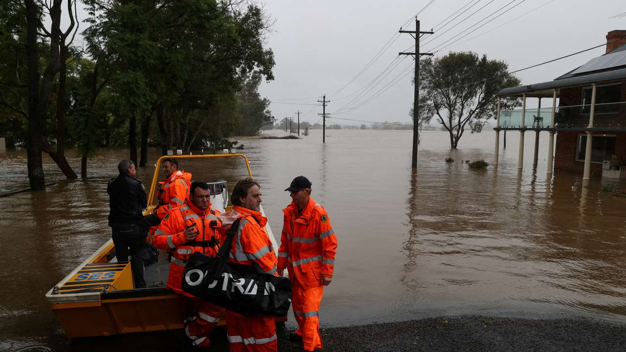 FILE PHOTO: Australia weighs creation of disaster relief force as floods hit southeast