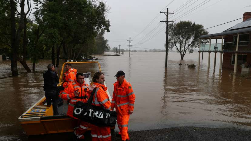 FILE PHOTO: Australia weighs creation of disaster relief force as floods hit southeast