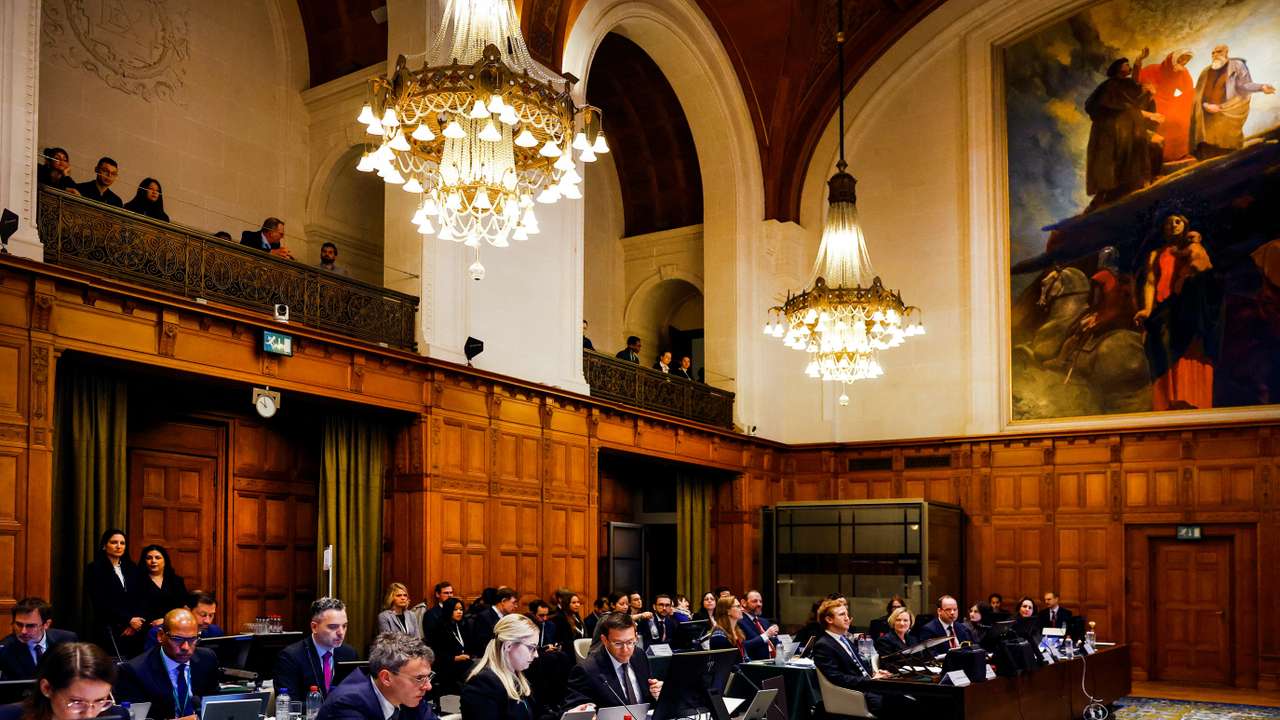 Britain and the European Union face a hearing at the Permanent Court of Arbitration in the first post-Brexit trade dispute that has gone to arbitration, in The Hague
