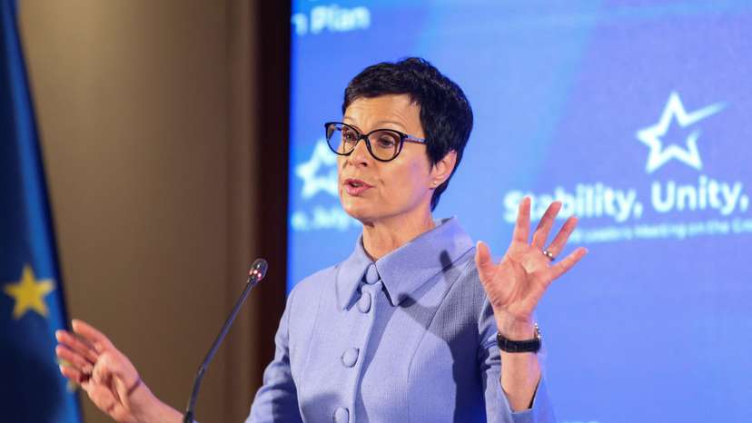 European Commissioner for Enlargement Marta Kos meets Western Balkan leaders in Skopje