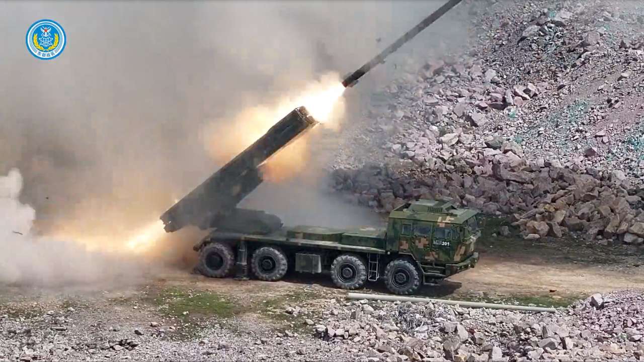 Chinese military conducts long-range live-fire drills