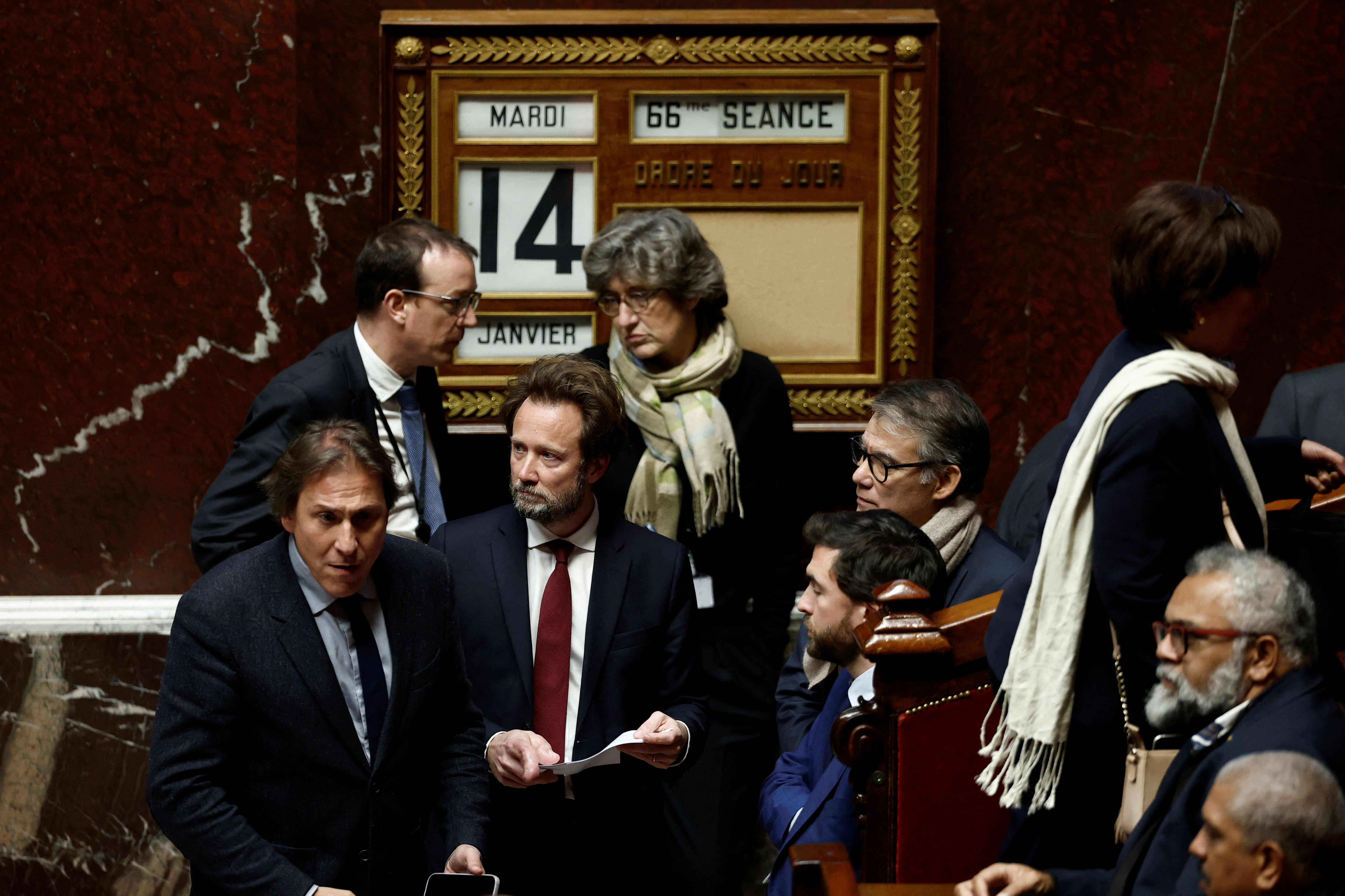 Debate following French PM Bayrou's general policy speech in front of the parliament in Paris