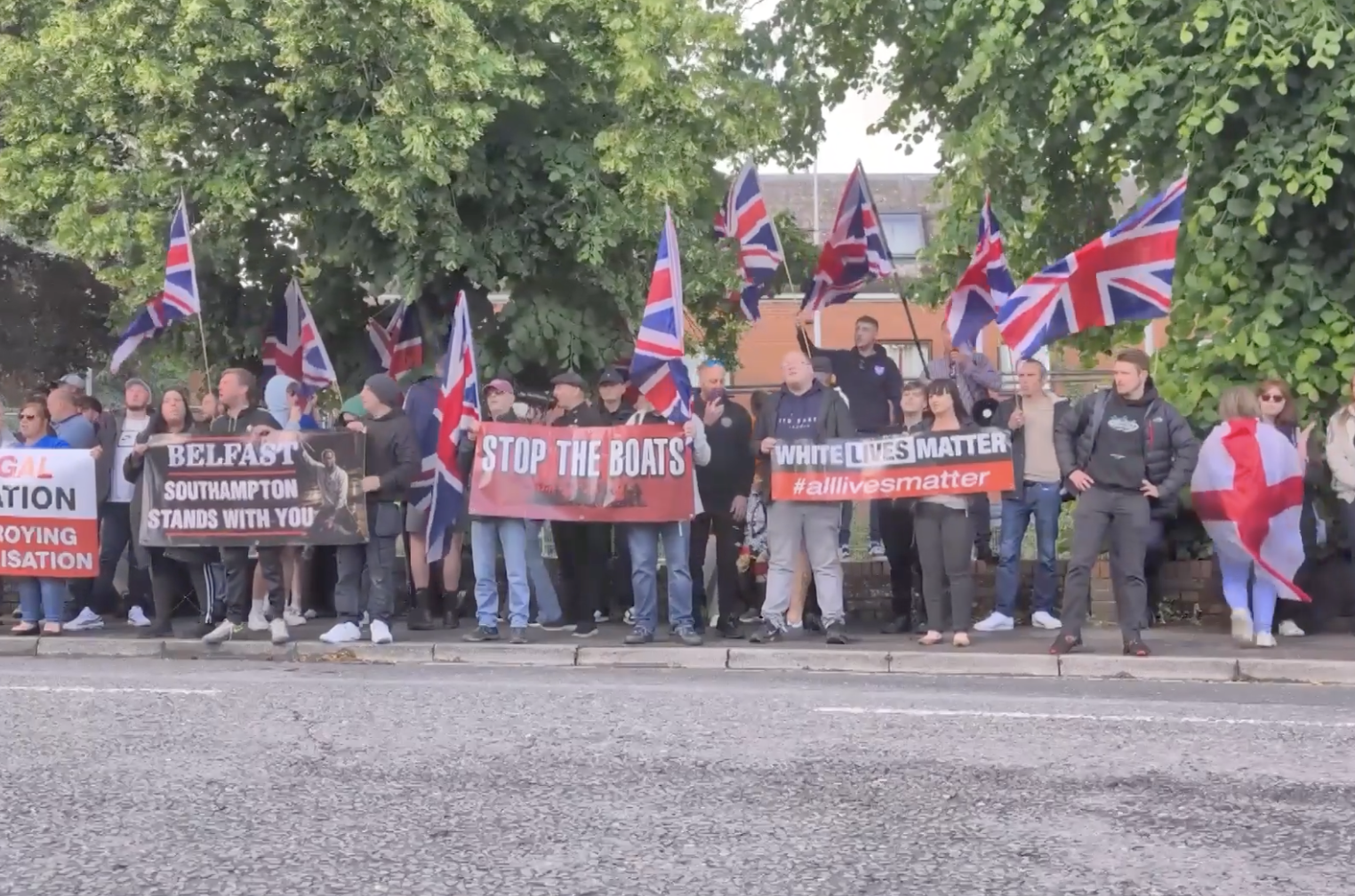 Migrant anger boils over in Southampton after Nowak murder, Belfast 'attempted beheading'