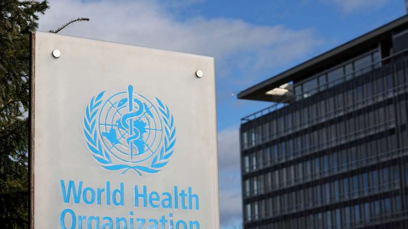 FILE PHOTO: A view shows The World Health Organization (WHO) headquarters in Geneva