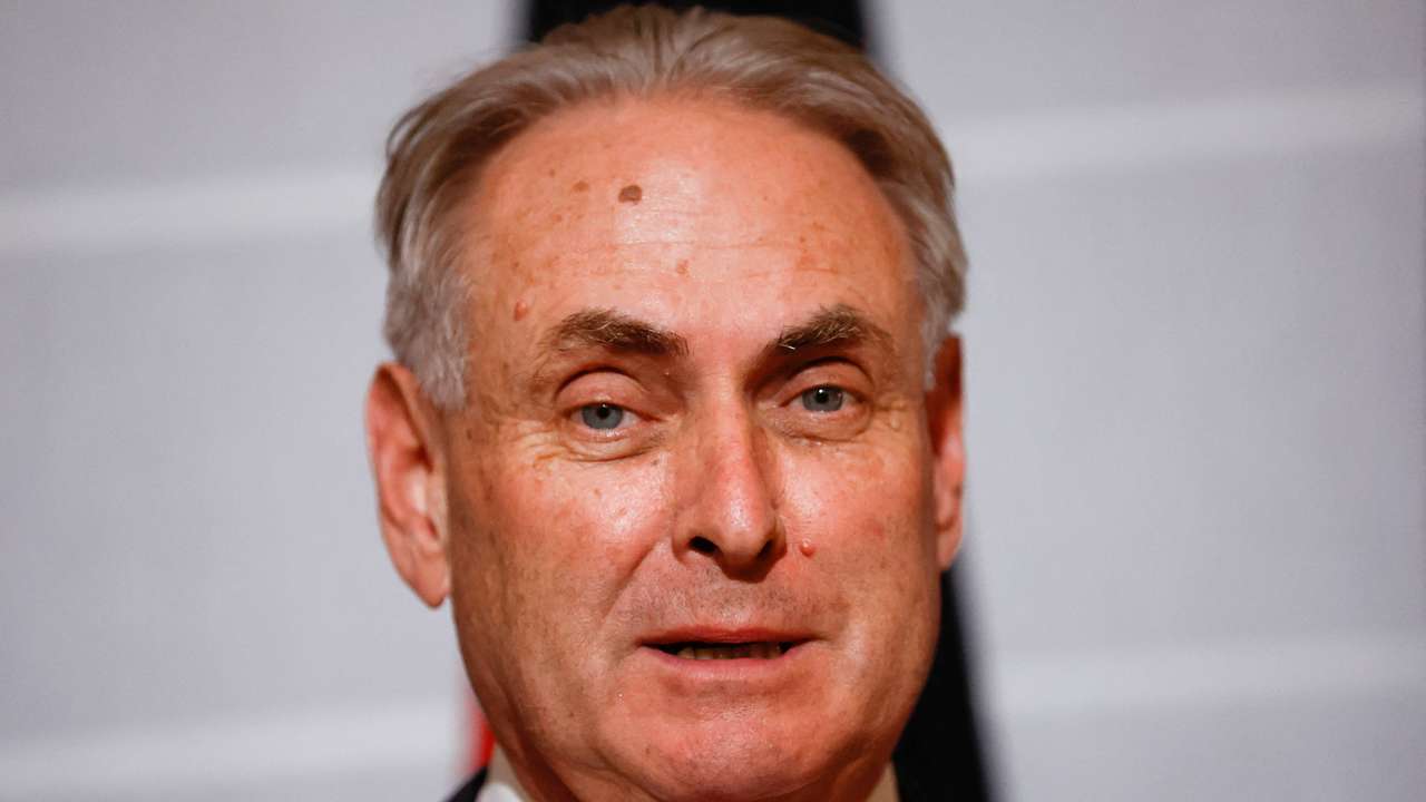 FILE PHOTO: Australia's Trade Minister Don Farrell visits Beijing