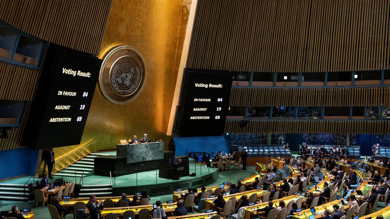 UN General Assembly votes on Srebrenica genocide resolution in New York