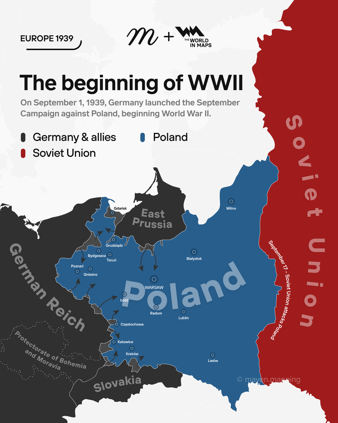 At dawn on September 1, 1939, the world changed forever. The stillness of the morning was shatte
