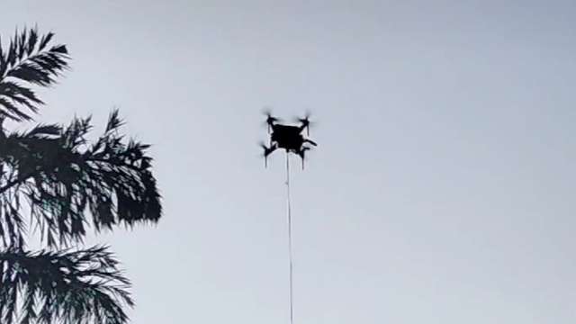 A life-saving drone developed by Pisarv Technologies Company in India