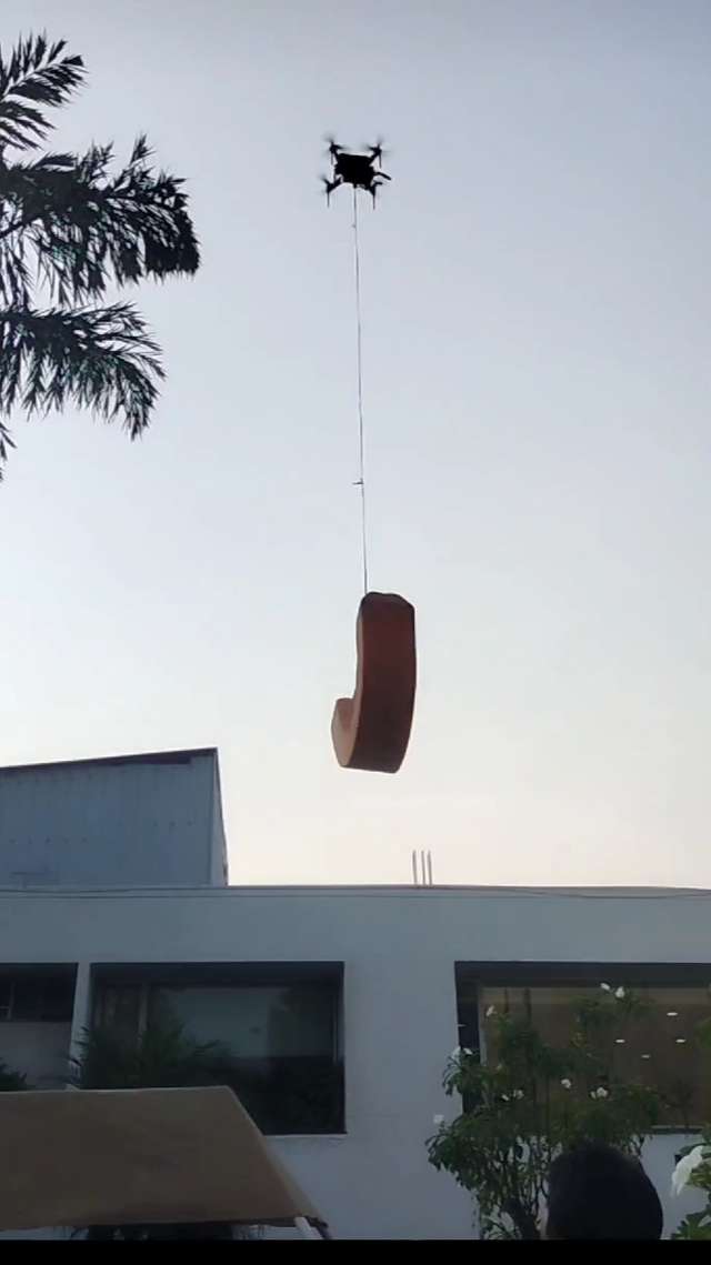 A life-saving drone developed by Pisarv Technologies Company in India