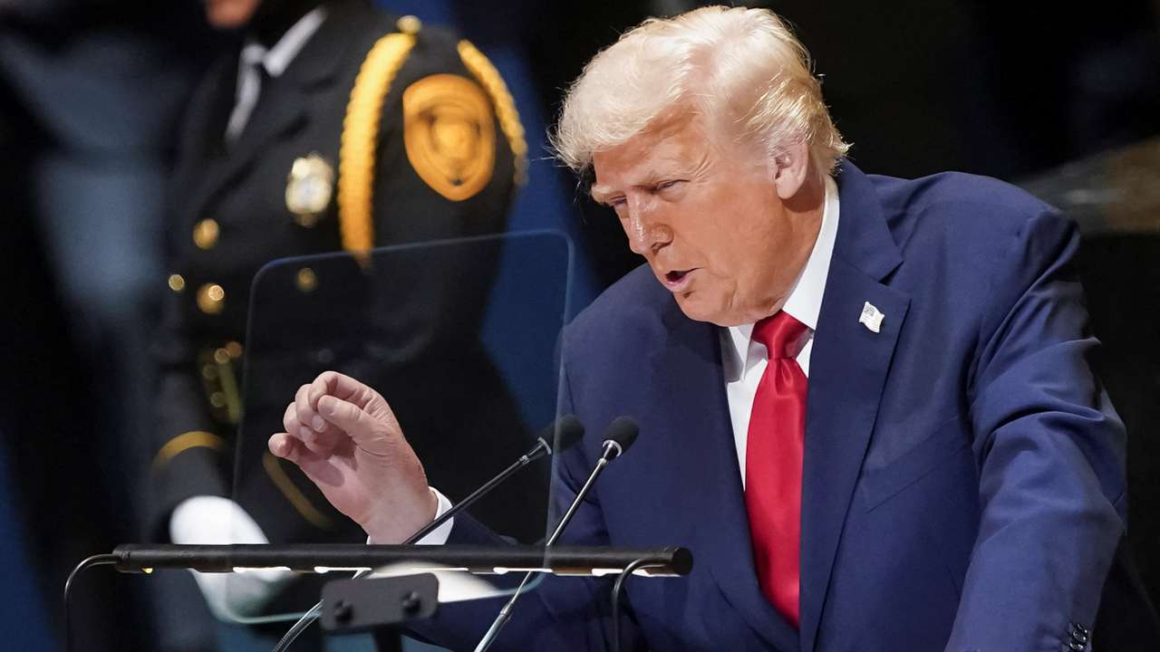 U.S. President Trump attends the 80th United Nations General Assembly, in New York City