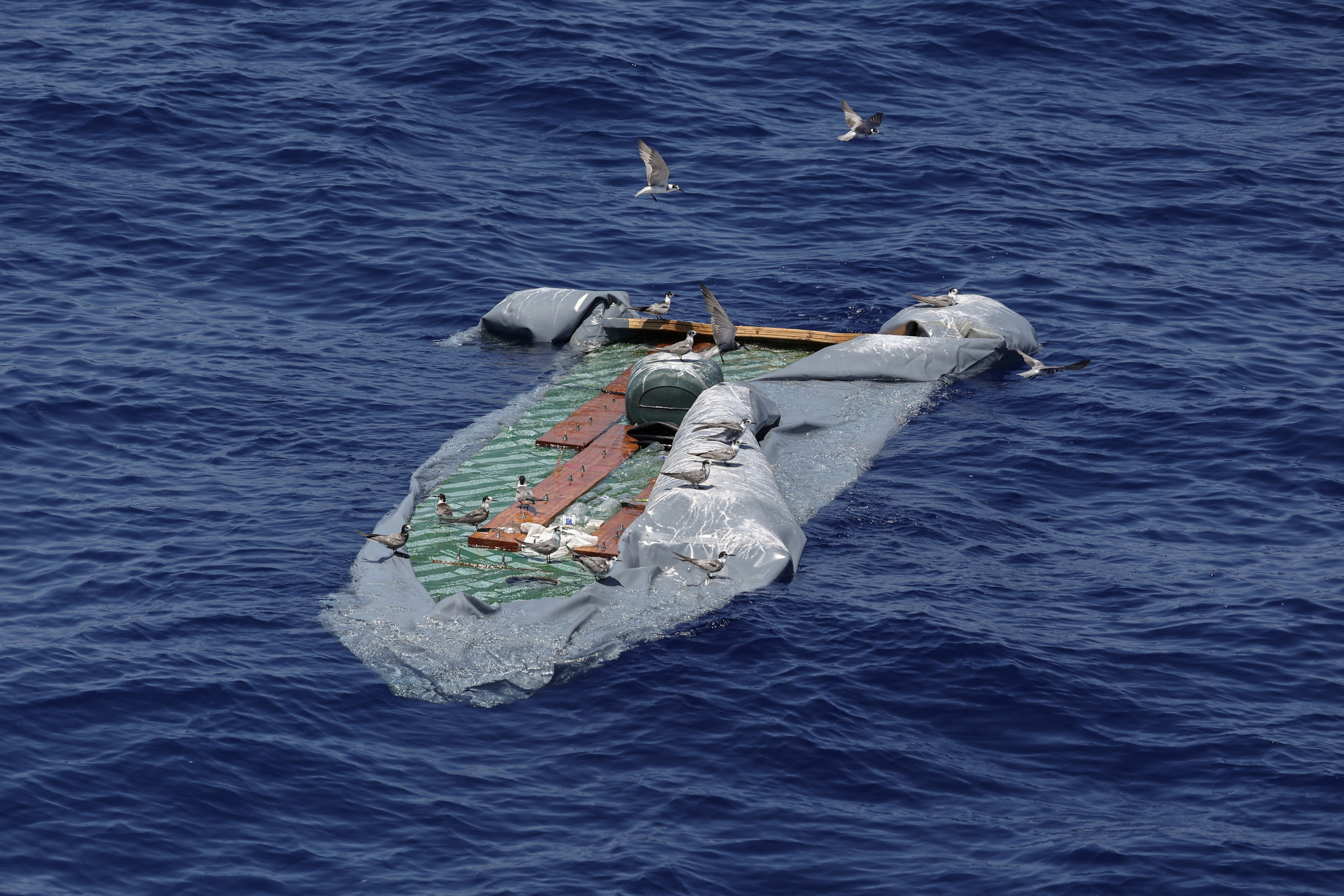 Sea-Watch 5 migrant search and rescue ship at the SAR zone off Libya