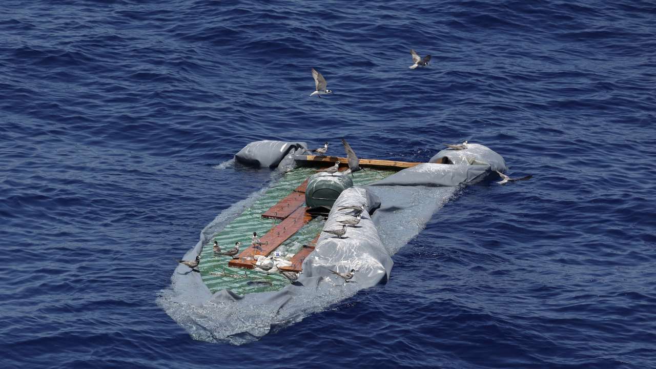 Sea-Watch 5 migrant search and rescue ship at the SAR zone off Libya