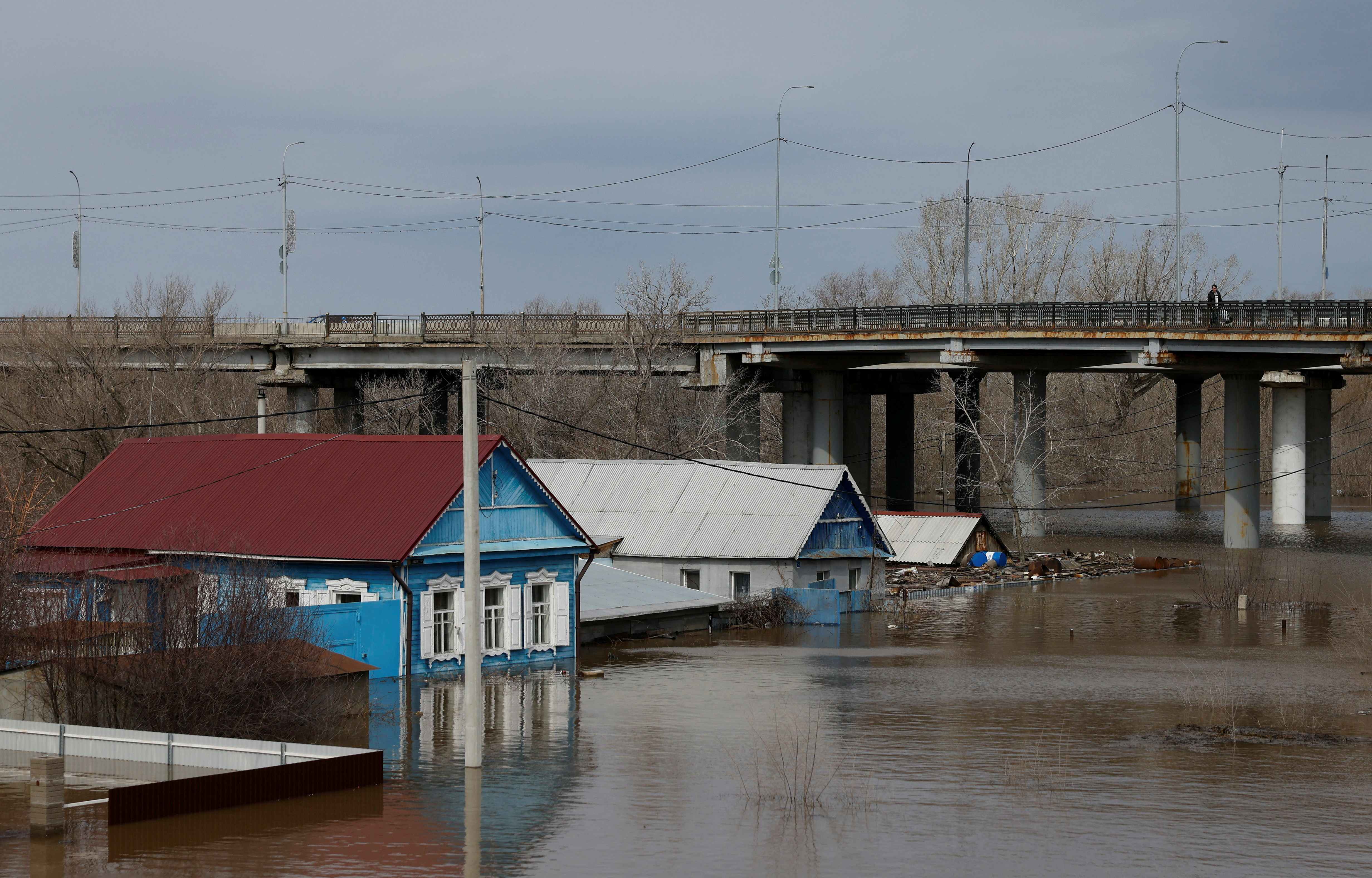 Flooding in Orenburg region