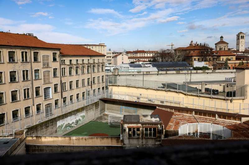 FILE PHOTO: Inside Milan's San Vittore prison