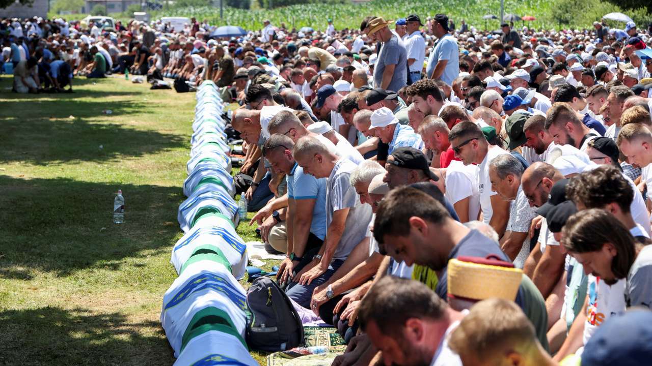 Srebrenica Genocide Memorial in Potocari