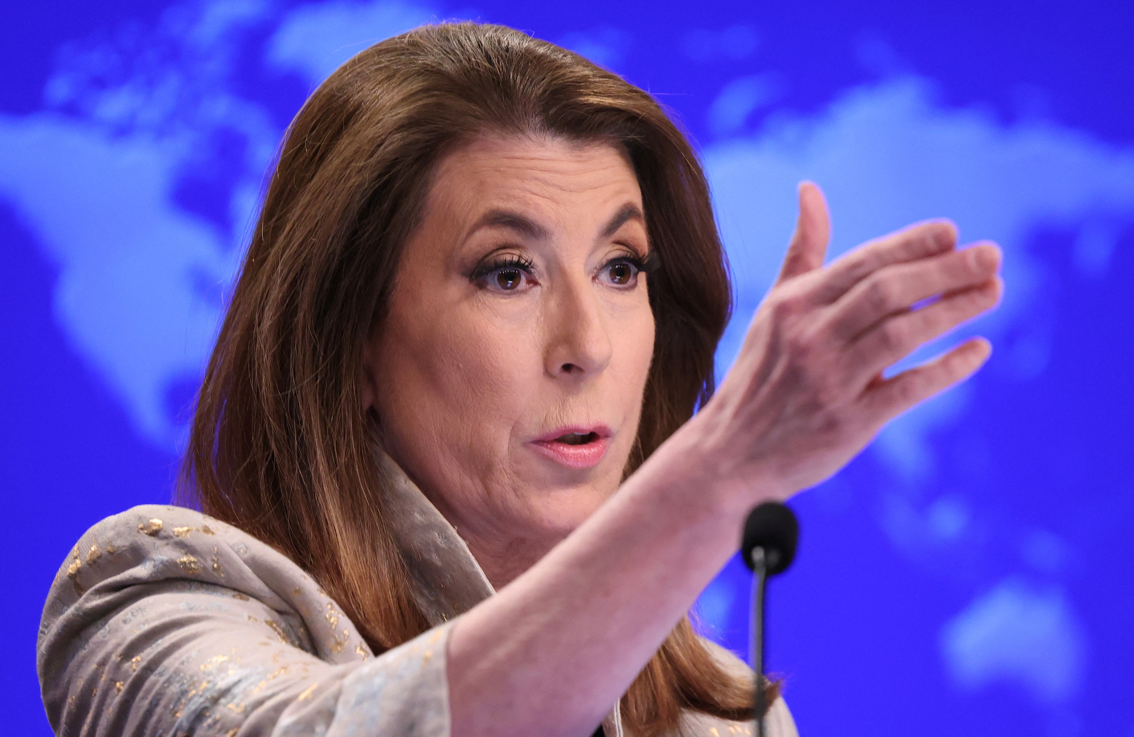 Press briefing by Tammy Bruce at the State Department in Washington