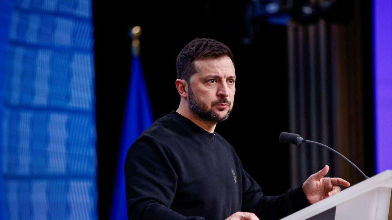 FILE PHOTO: EU leaders hold a summit in Brussels