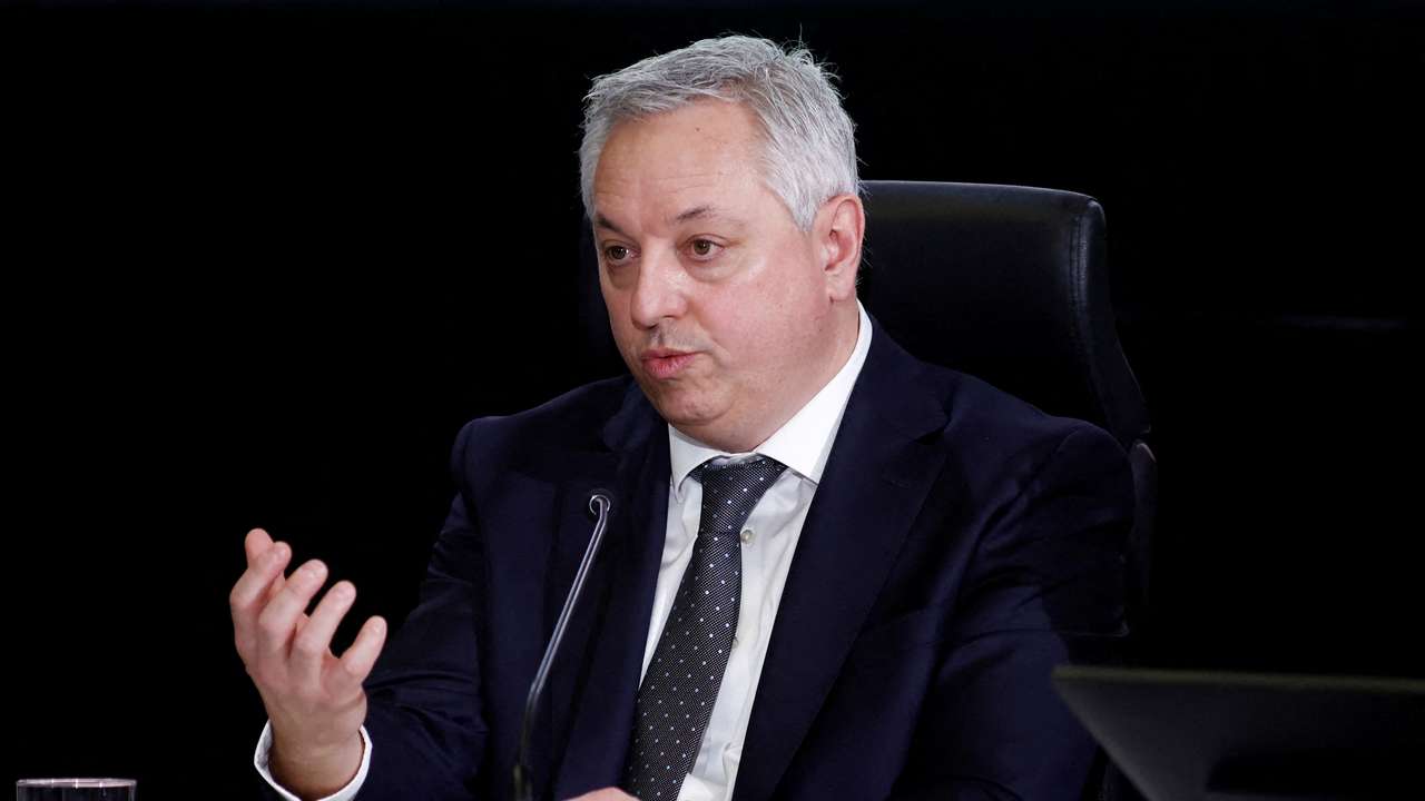 FILE PHOTO: Canadian Security Intelligence Service Director David Vigneault speaks during public hearings for an independent commission probing alleged foreign interference in Canadian elections in Ottawa