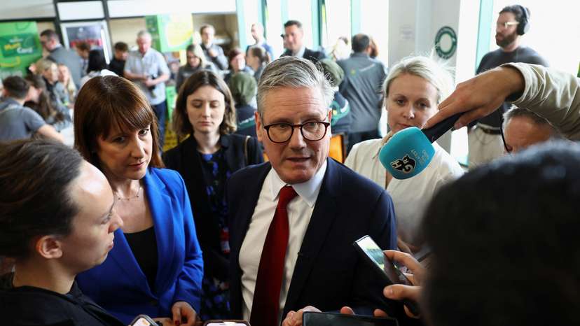 Britain's Starmer meets voters across the country as campaign continues