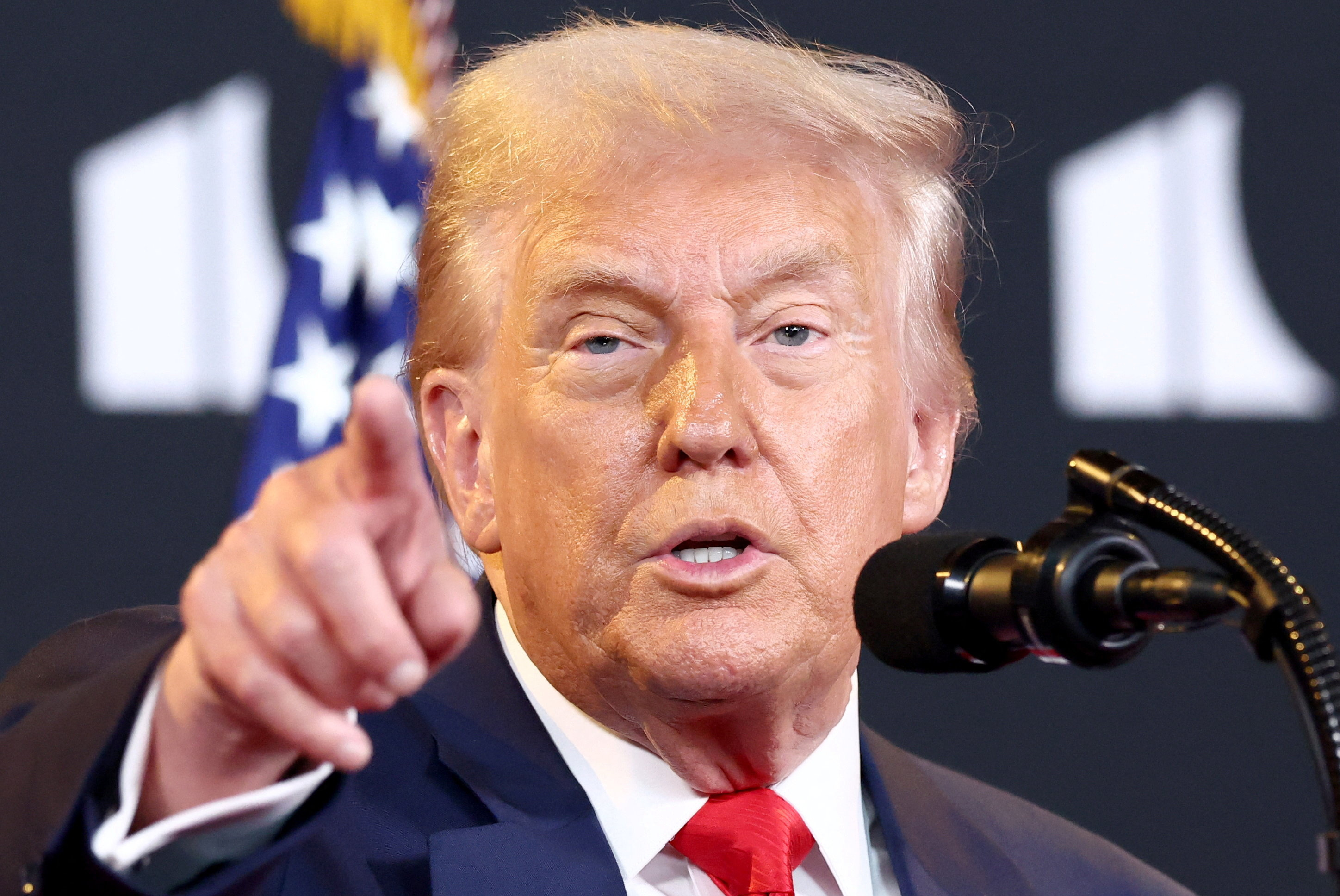 U.S. President Trump visits the Kennedy Center in Washington, D.C.
