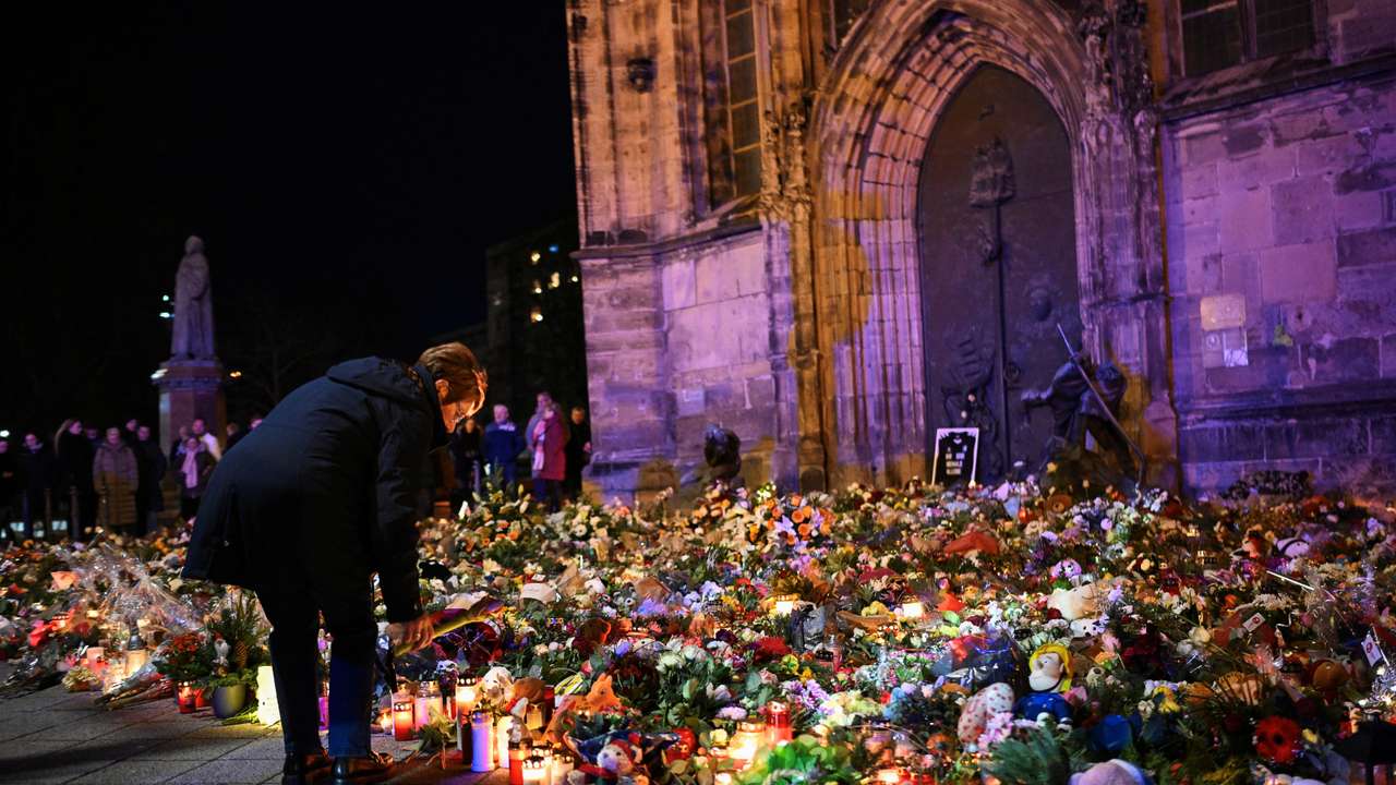 Aftermath following the attack at the Magdeburg Christmas market