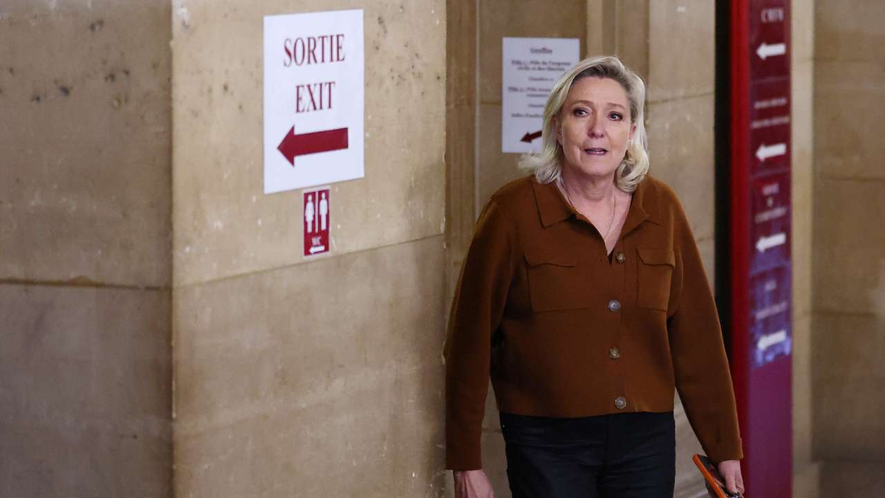 Appeal hearing of French far-right RN leader Marine Le Pen and her co-defendants over misuse of EU funds at Paris court