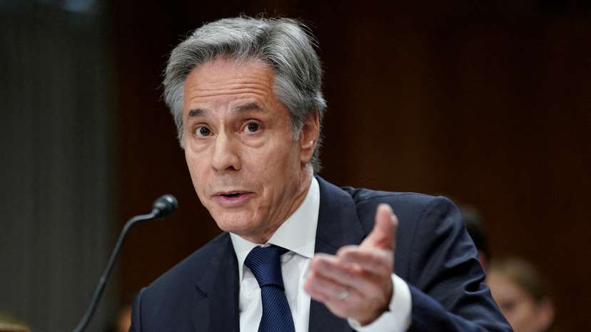 FILE PHOTO: U.S. Secretary of State Antony Blinken