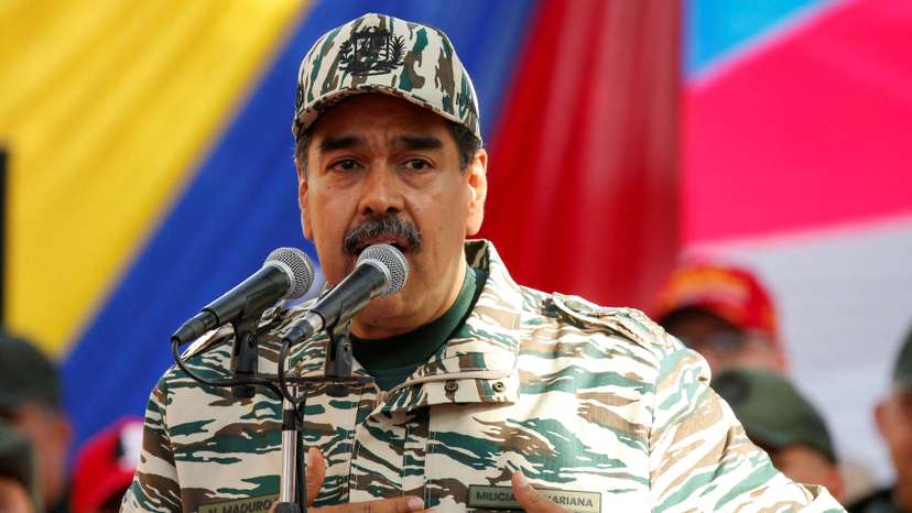 FILE PHOTO: Venezuela's President Nicolas Maduro in Caracas