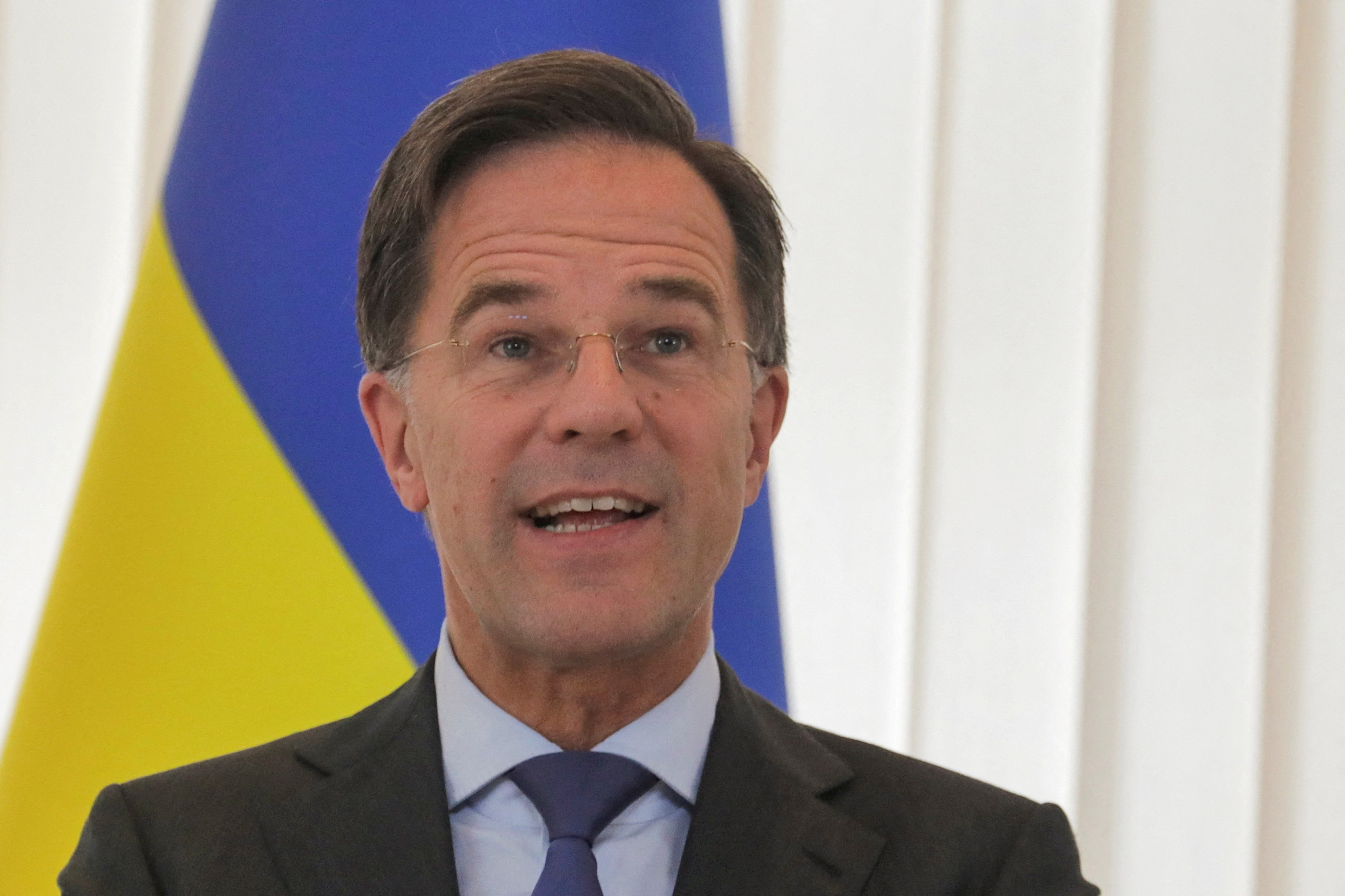 FILE PHOTO: Dutch Prime Minister Rutte visits Ukraine