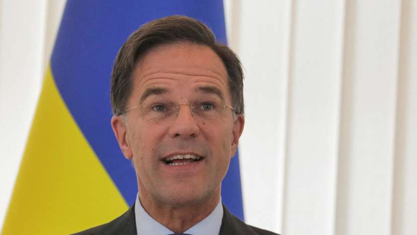 FILE PHOTO: Dutch Prime Minister Rutte visits Ukraine