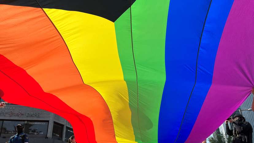 South Korea's LGBT supporters hold Pride parade in Seoul
