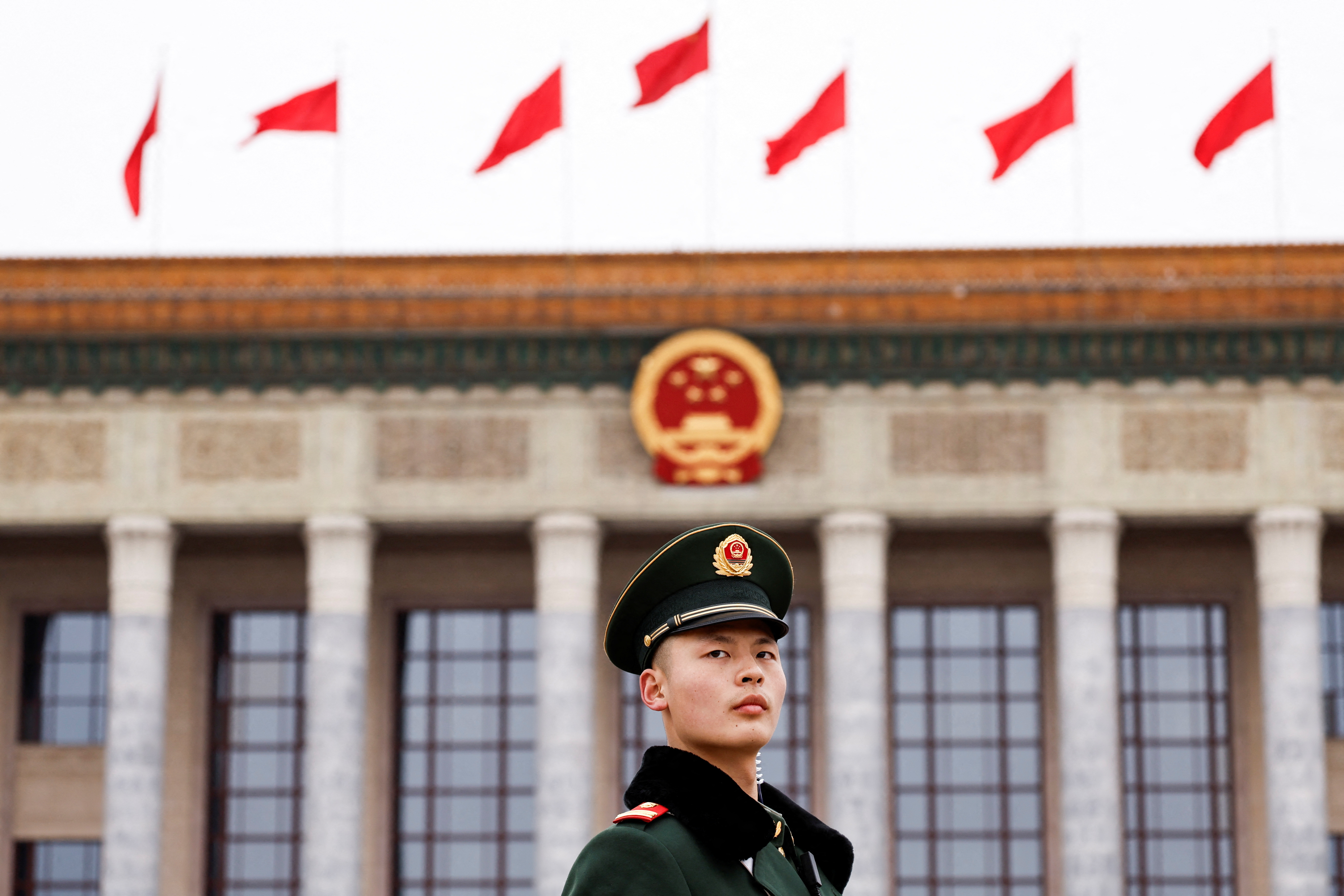 Opening session of the Chinese People's Political Consultative Conference (CPPCC) at the Great Hall of the People in Beijing