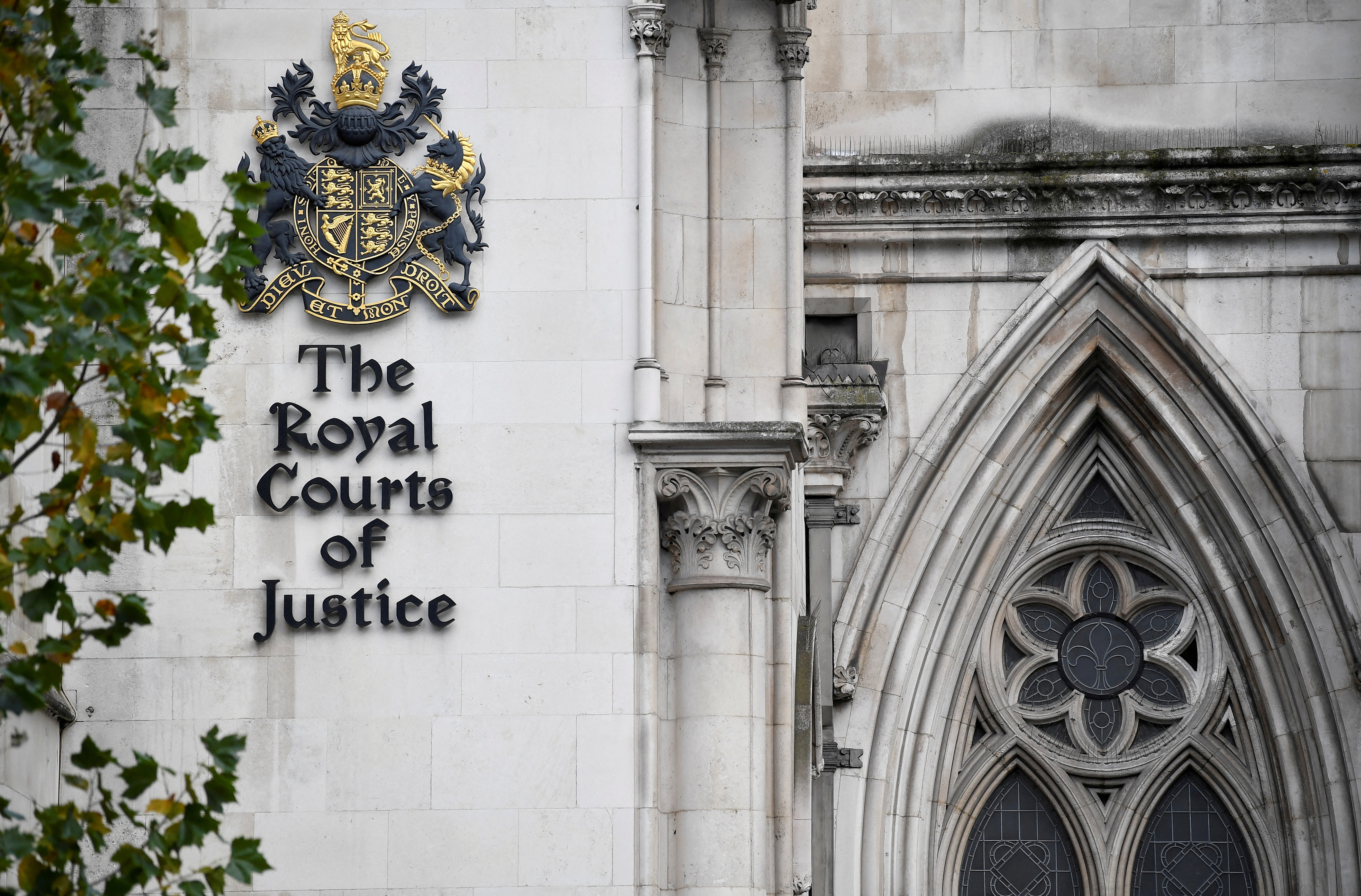 FILE PHOTO: General view of the High Court in London