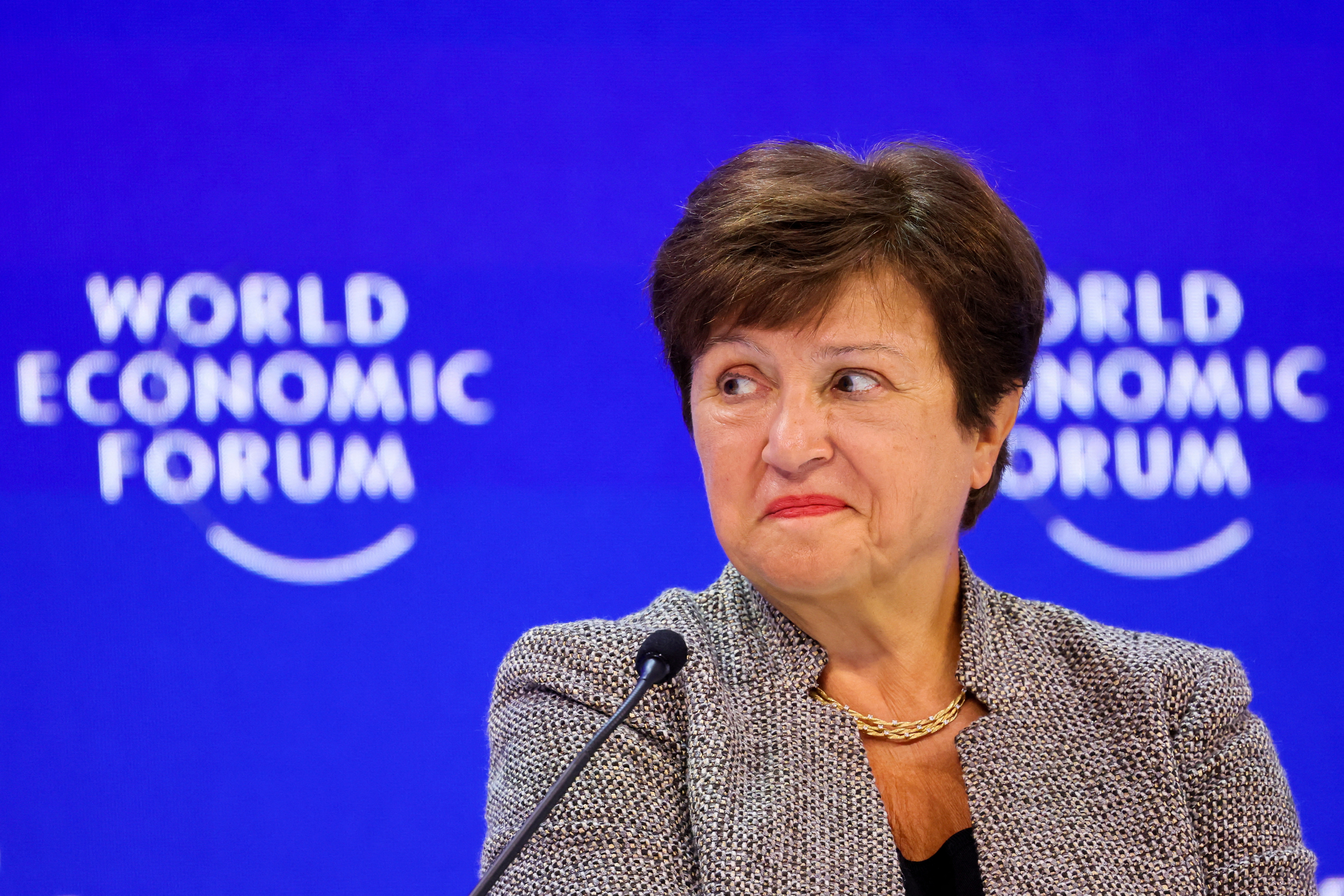 FILE PHOTO: 54th WEF annual meeting in Davos