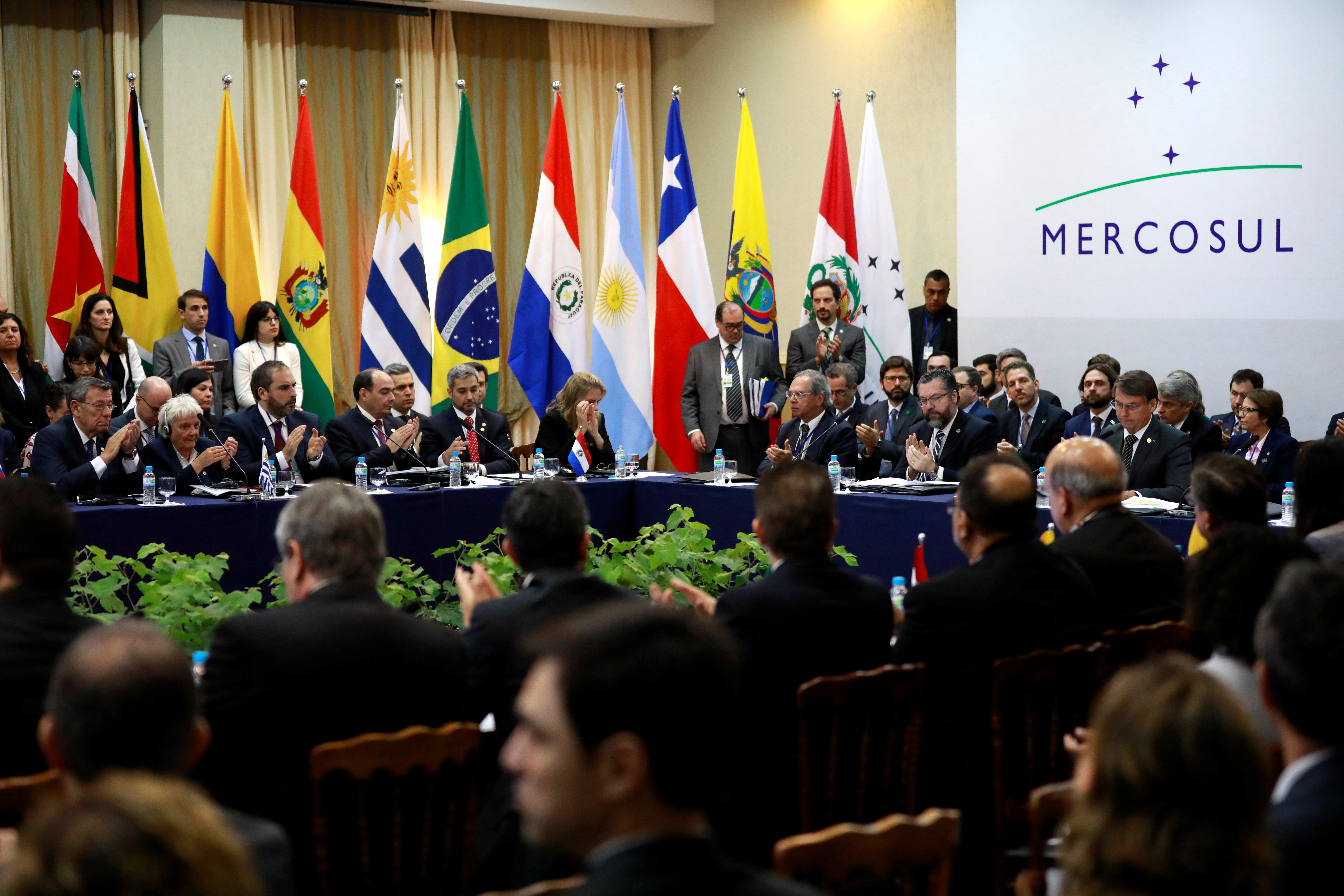 Mercosur trade bloc summit in Bento Goncalves