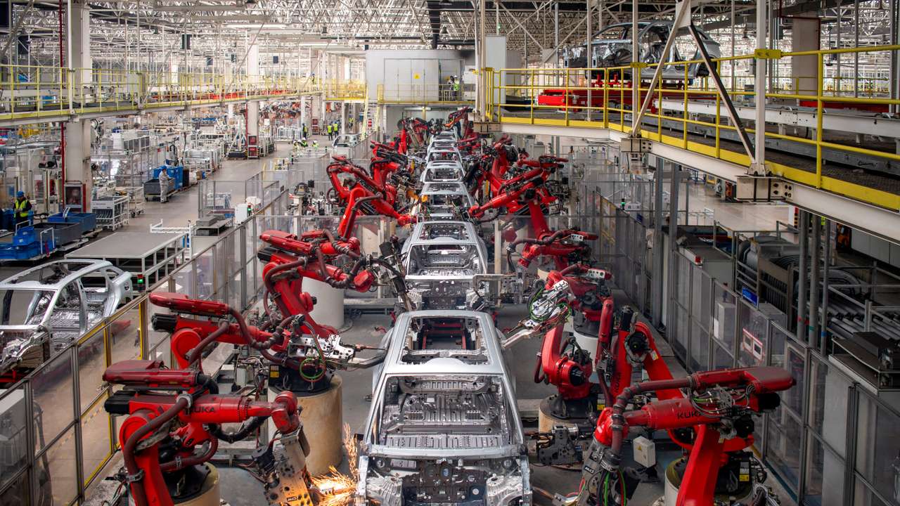 Leapmotor's EV production line in Jinhua