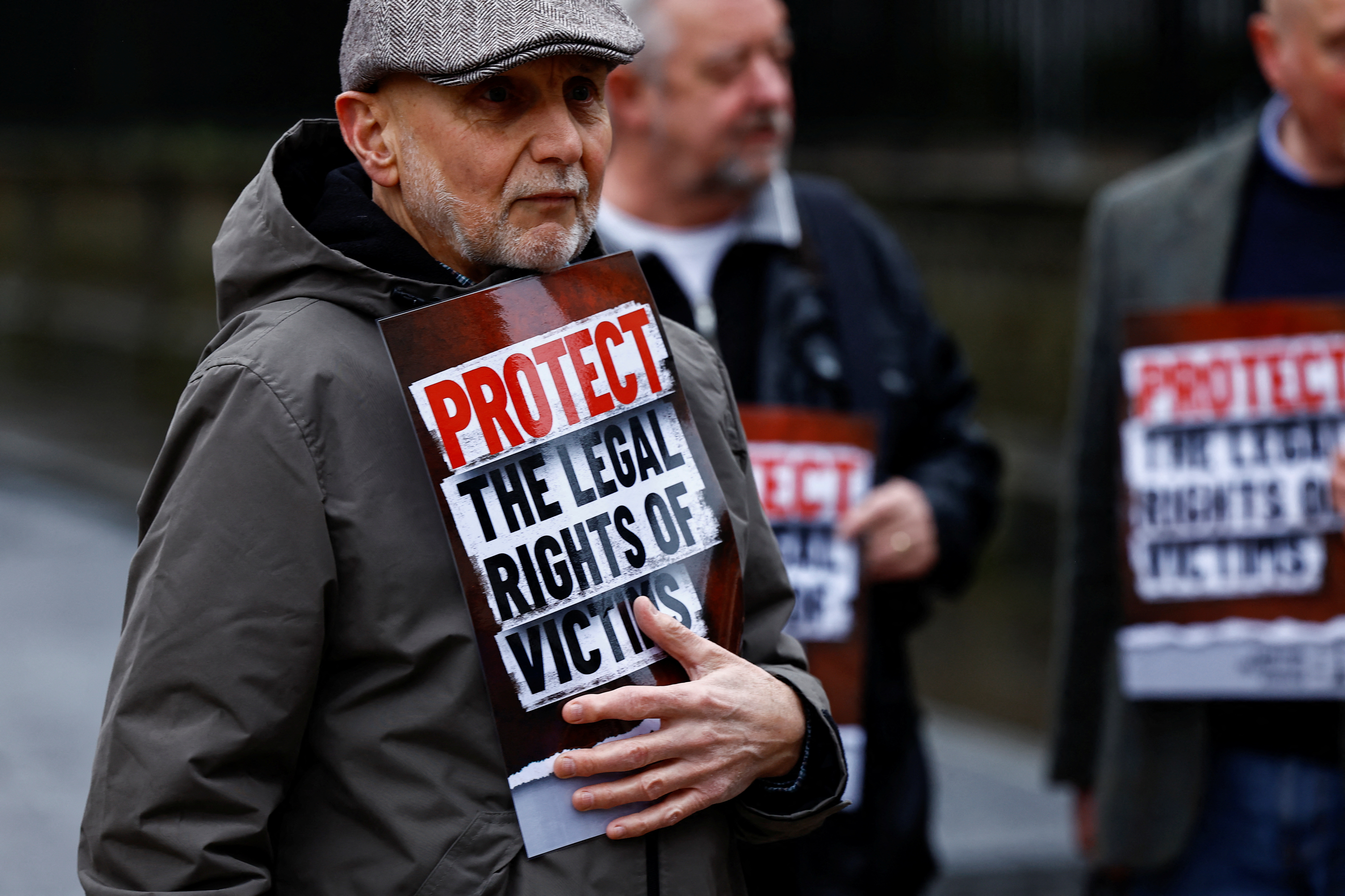 High Court judgment in landmark legal challenge to the UK government's Troubles Legacy Act, in Belfast