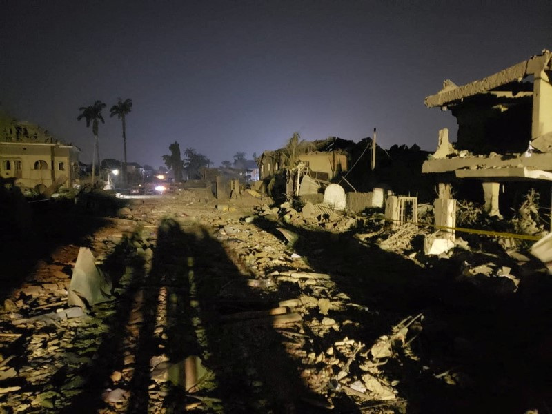 Blast in Ibadan