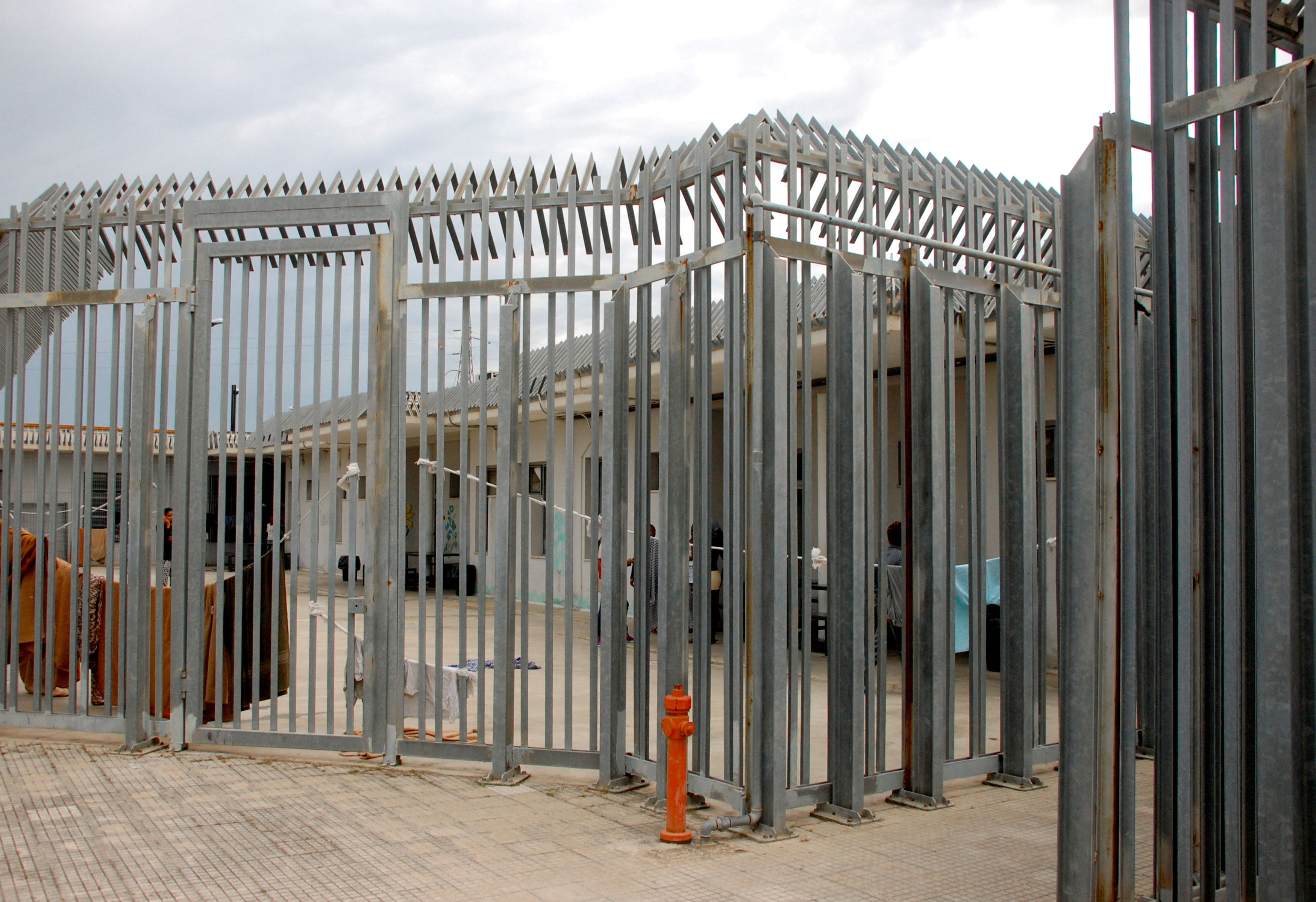 FILE PHOTO: The Ponte Galeria detention centre for migrants is seen near Rome