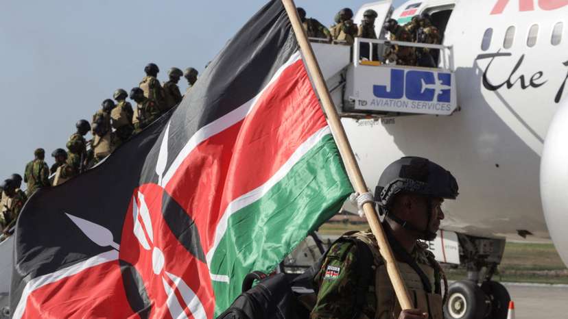 Contingent of Kenyan police officers join expanded gang-fighting force in Haiti