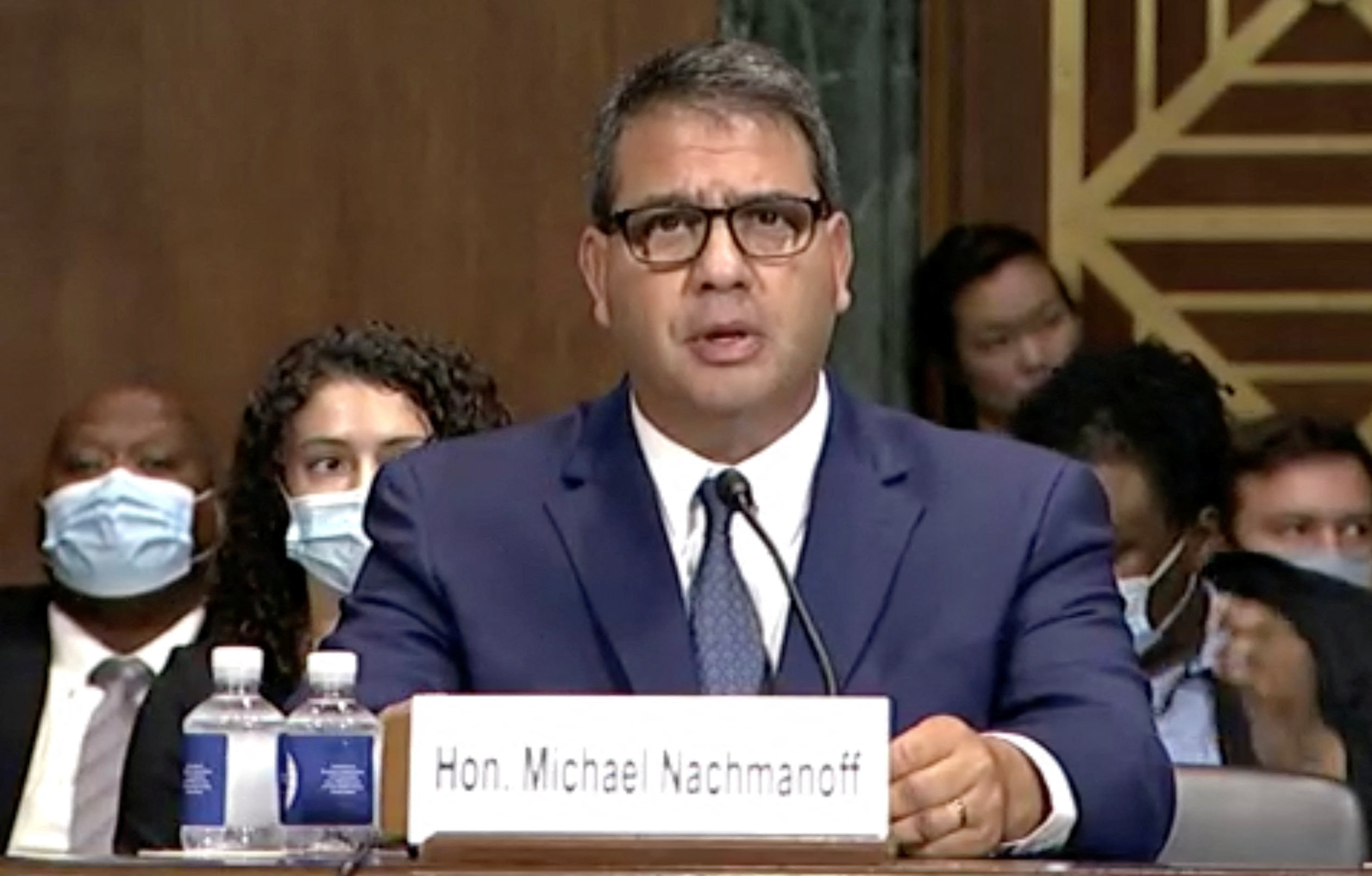 U.S. District Judge Nachmanoff testifies during 2021 Senate Judiciary Committee nomination hearing