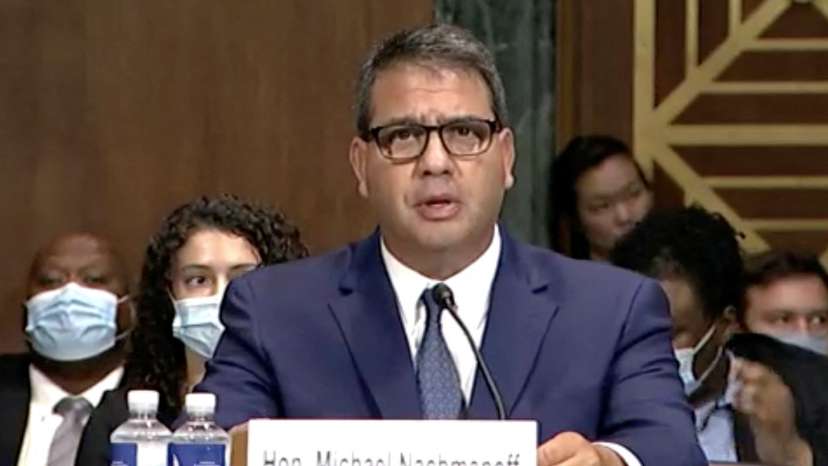 U.S. District Judge Nachmanoff testifies during 2021 Senate Judiciary Committee nomination hearing