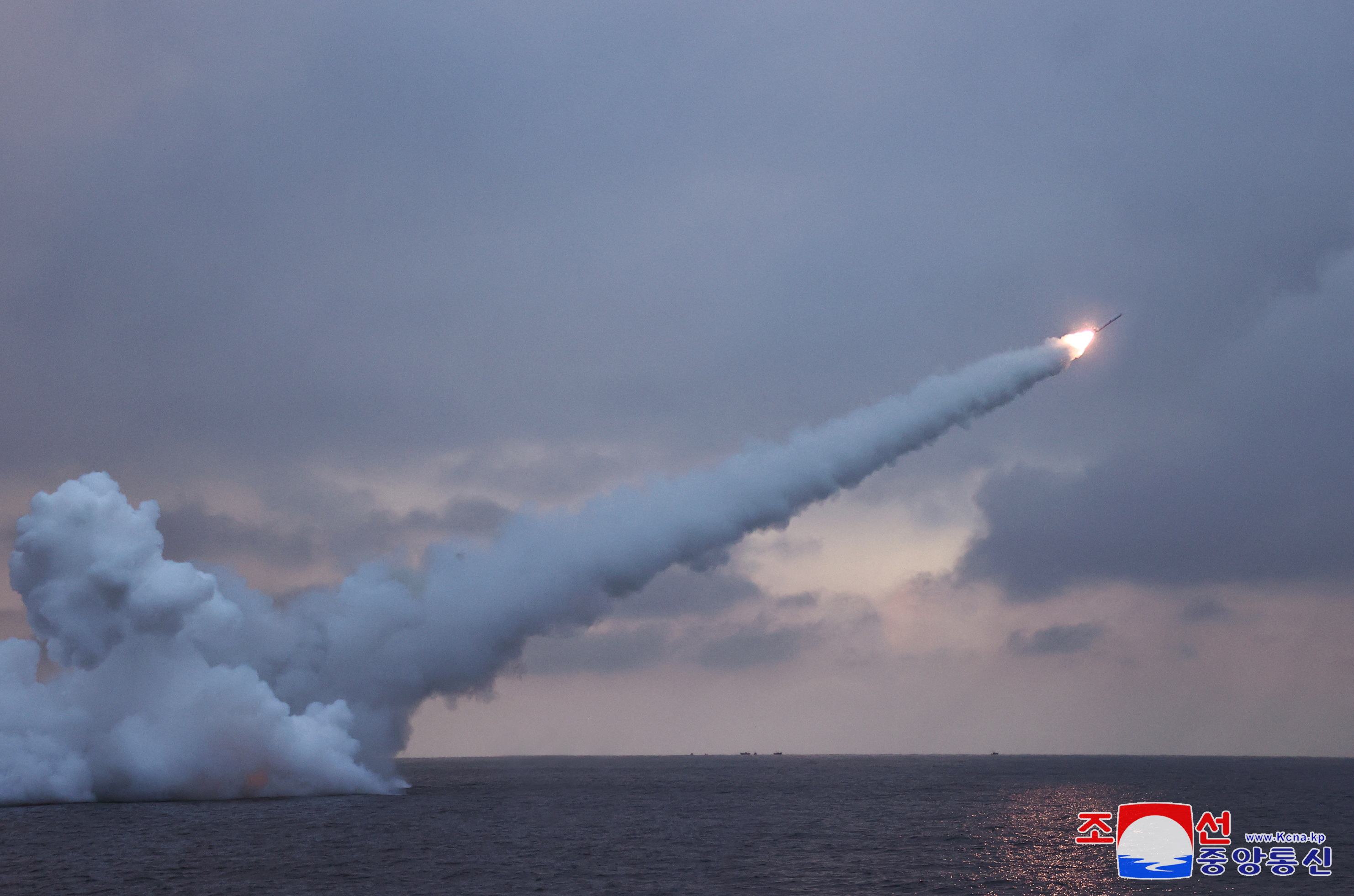 North Korea tests submarine-launched cruise missiles, KCNA says