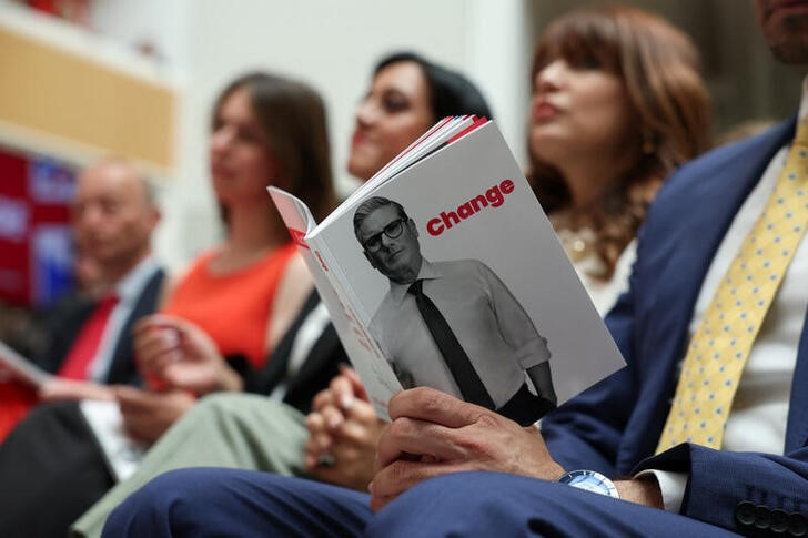 FILE PHOTO: Britain's Starmer expected to launch Labour party manifesto