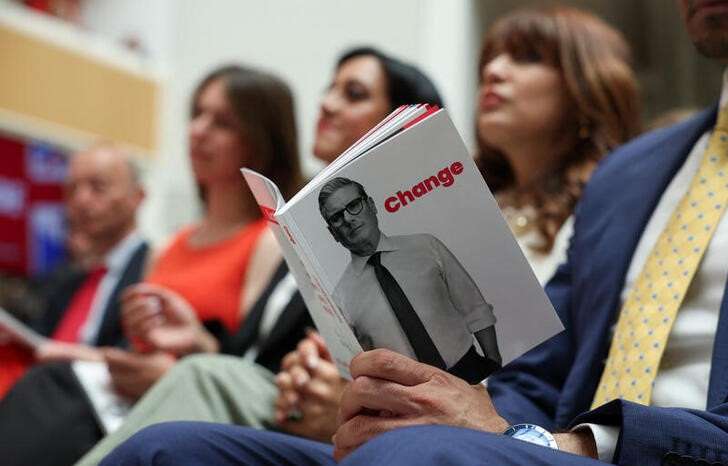 FILE PHOTO: Britain's Starmer expected to launch Labour party manifesto